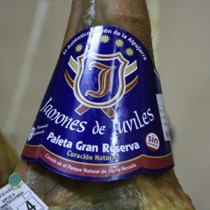 Paleta de Juviles Gran Reserva - Vitola