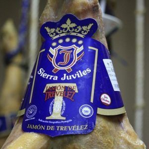 Sierra Juviles Jamon de Trevelez Azul - Vitola