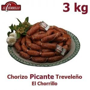 Chorizo Picante Treveleño El Chorrillo 3 kg